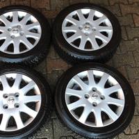 4 cerchi in lega 16 POLLICI NISSAN 4X100 ET45