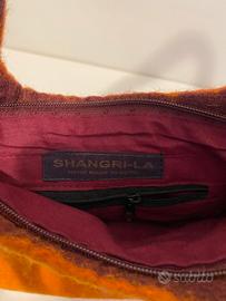 Borsa in lana cotta color aracio