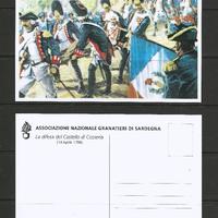 6 cartoline Associaz. Naz. Granatieri di Sardegna