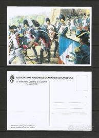6 cartoline Associaz. Naz. Granatieri di Sardegna