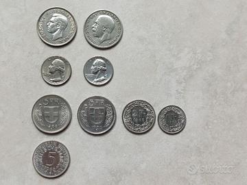 2 Monete inglesi Giorgio V/1929 + Giorgio VI/1940