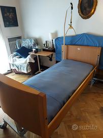 LETTO ELETTRICO CON SPONDE E ALZAMALATI