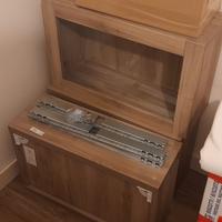 Pensili Ikea con vetrine