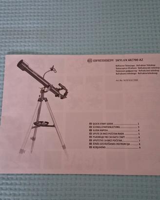 Telescopico rifrattore