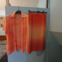 Completo rosa salmone