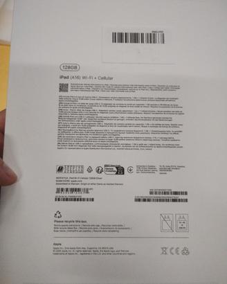 IPAD 128GB WI FI + CELLULAR 