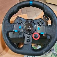 Volante con pedaliera g29 logitech