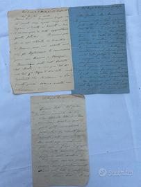 3 lettere soldato 1800