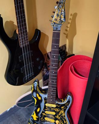 chitarra elettrica artigianale 