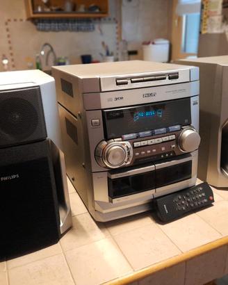Impianto stereo HIFI Philips con diffusori