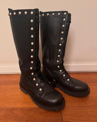 Stivali TWINSET in pelle