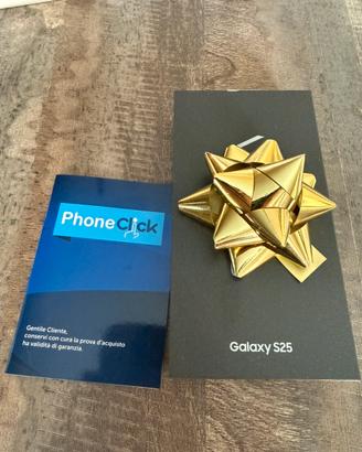 Samsung Galaxy S25 5G 128 GB  Nuovo sigillato