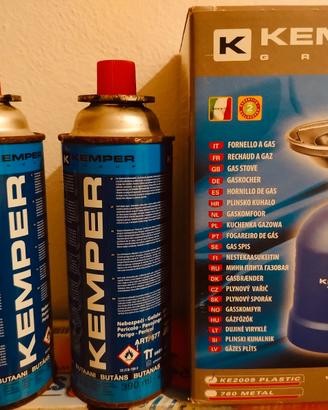 fornello  a gas Kemper mai usato