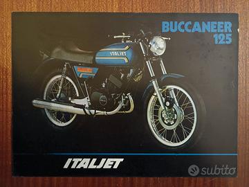 ITALJET moto Buccaneer 125 - volantino