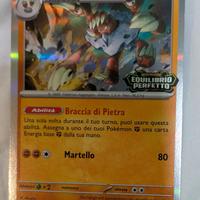 Carta Pokemon Barbarcle e una extra