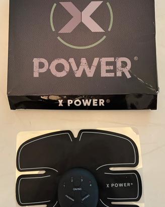 X Power elettrostimolatore addominale