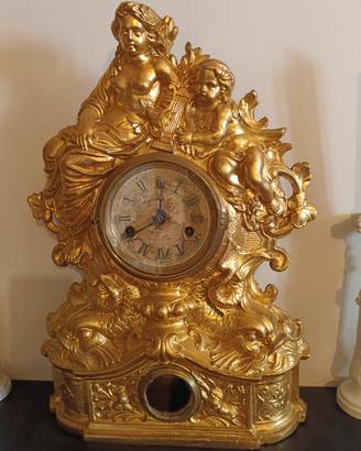 orologio antico da camino
