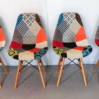 4 sedie sedie  stile Charles Eames. anni '90