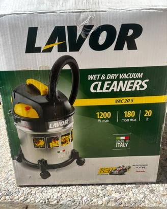 Aspiratore Lavor VAC20S solidi e liquidi 1200W-20L