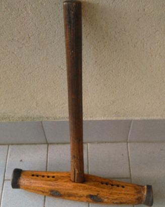 ANTICO RARISSIMO MARTELLO DA CALAFATO, MUSEALE!