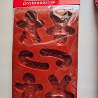 Lotto 3 stampi natalizi Silikomart Professional