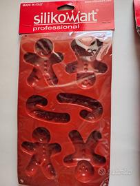 Lotto 3 stampi natalizi Silikomart Professional