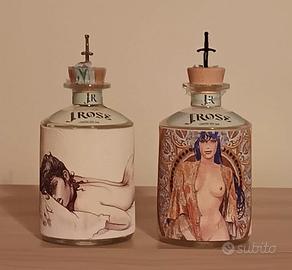 BOTTIGLIE VUOTE GIN JROSE ORIGINALI ICONICHE 