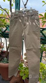 Pantaloni slim fit beige H&M