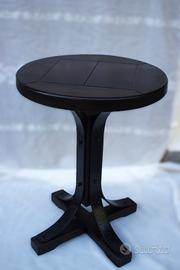 tavolino legno noce scuro 