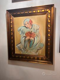 Dipinto originale di Angelo Di Santo – “L’Amica”