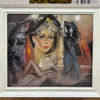 Quadro ad olio su tela Vincenzo Di Giorgio 60x70cm