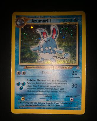 Carta Pokemon Azumarill 2/111 Holo Neo Genesis