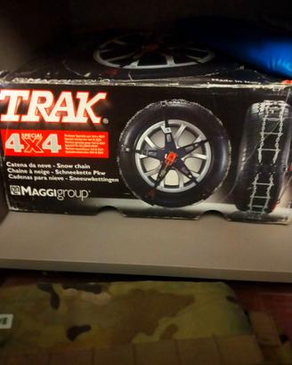 catene auto trak 4x4  a ragno mai usate