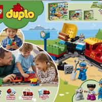 LEGO DUPLO Treno a Vapore

con 74 binari 