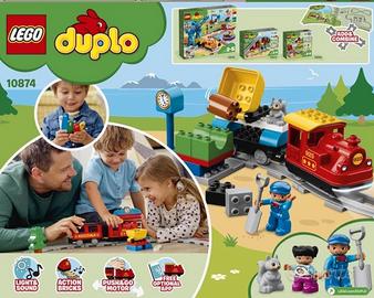 LEGO DUPLO Treno a Vapore

con 74 binari 