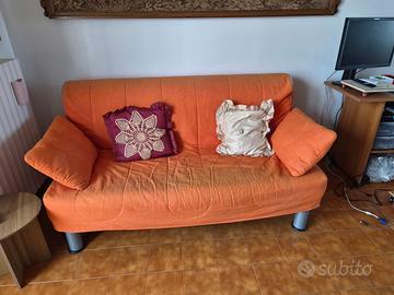 Divano Letto sofà con Materasso e rete