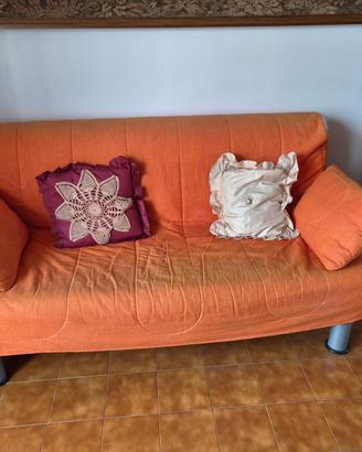 Divano Letto sofà con Materasso e rete