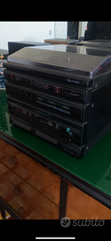 Multistazione radio, cassette e giradischi Lenoir