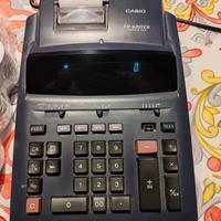 Calcolatrice rotolo stampante casio