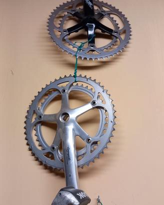 Corone Campagnolo e pedali Miche