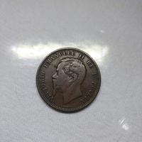 10 centesimi del 1866 zecca Milano.