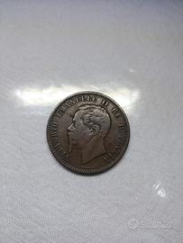 10 centesimi del 1866 zecca Milano.