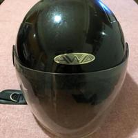 Casco moto nero