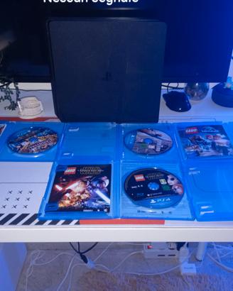 PS4 +5 giochi e controller