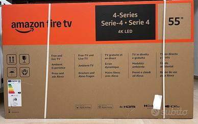 Amazon serie 4 Fire TV 55 pollici nuova