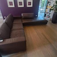 divano in pelle morbida