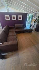 divano in pelle morbida