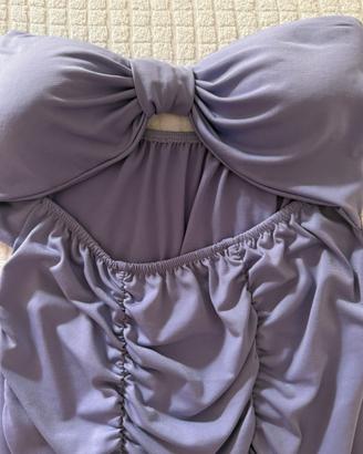 Vestito lilla tg.S