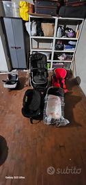 trio chicco più seggiolino auto