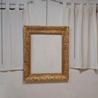Cornice in legno a pastiglia dorata epoca 800'